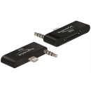 DELOCK adapter Lightning ha + 3,5mm ha till Apple 30-pin ho
