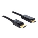 Delock Displayport 1.5 kabel hane till High Speed HDMI-A hane 5 m