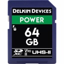 DELKIN 64GB CINEMA SD - SDXC UHS-II, CINEMA SD (U3/V90)