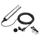 SONY Electret Condensor miniature lavalier microphone, omni-dir, XLR 3