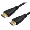 HDMI kabel typ A ha/ha HD 1080P kort 0,1 m
