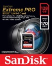 SanDisk Extreme Pro SDXC 128GB 170MB V30 U3