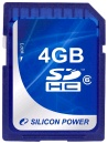 SILICON POWER SDHC 4GB Class 6 FHD video