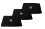 PORTABRACE Porta Brace 9-inch Veltex Accessory Pouches - Set of 3