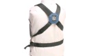 PORTABRACE Durable nylon harness with padded back cross-section & wais