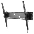 DELTACO Heavy-duty tiltbart TV-väggfäste, 60-100", max 100 kg, svart