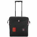 PORTABRACE Wheeled, rigid-frame case with dividers. Holds up to 4 pane
