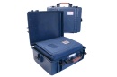 PORTABRACE Hard Case , Interior Removable Soft Case Upgrade , Blue wit