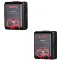 SWIT 2x PB-M98S batteries + 1x PC-U130B2 Dual D-Tap travel charger