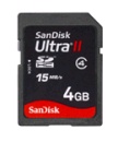 SANDISK SD ULTRA II 4 GB