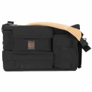 PORTABRACE Rigid-frame Cordura® case with collapsible viewfinder guard